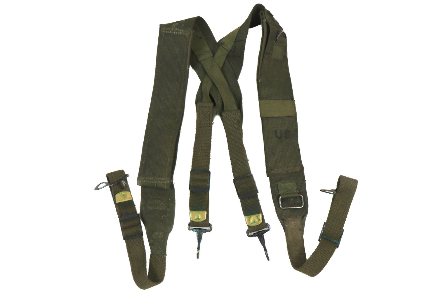 US Army WWII M1945 Field Pack Suspenders