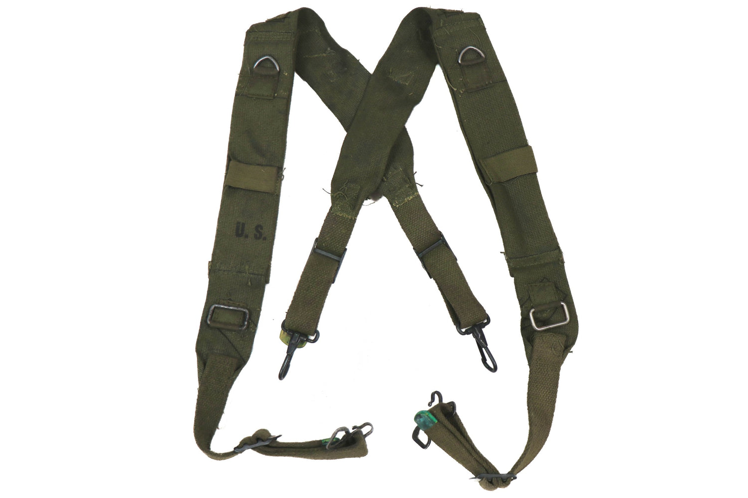 US Army WWII M1945 Field Pack Suspenders