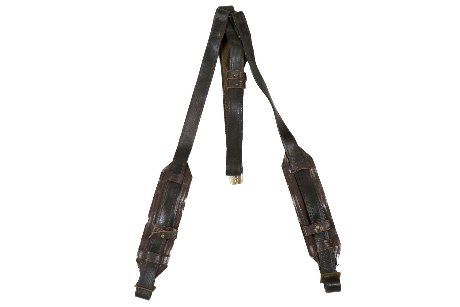 Russian Military Double Shoulder Kirza Suspenders