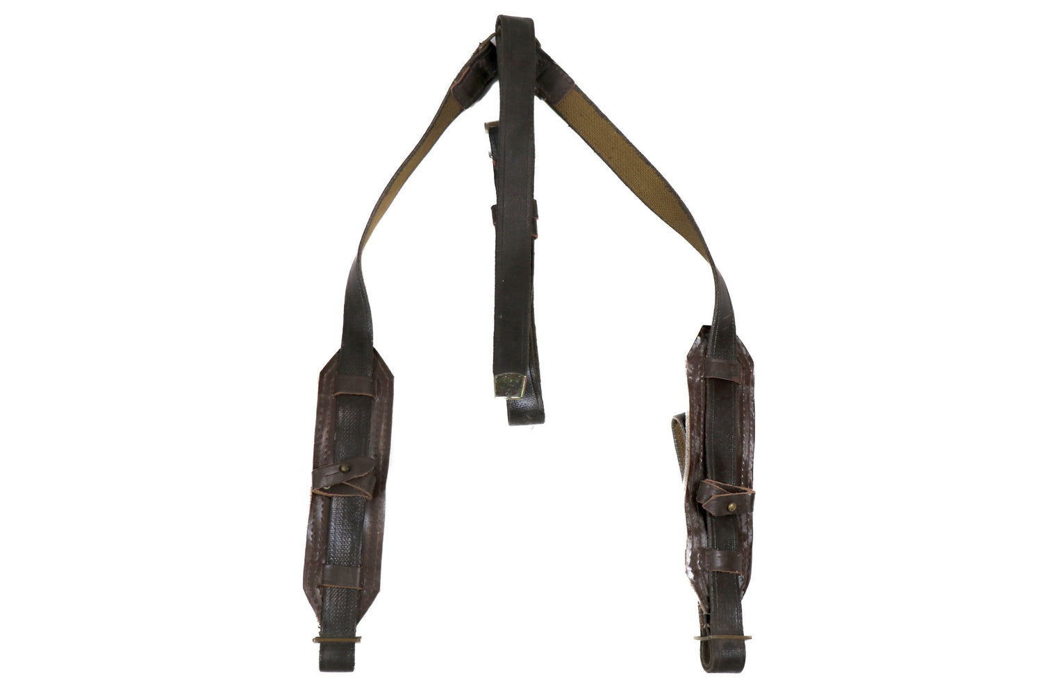 Russian Military Double Shoulder Kirza Suspenders