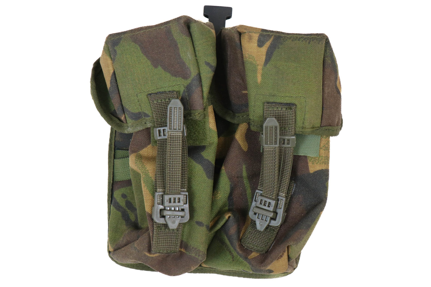 British Army PLCE Woodland DPM Double Magazine Pouch