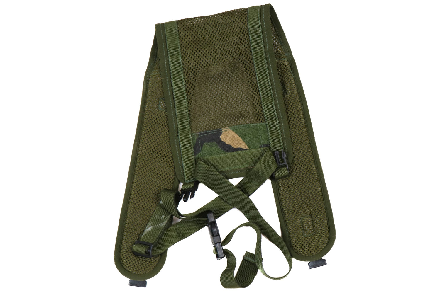 British Army PLCE Woodland DPM Daysack Yoke Suspenders