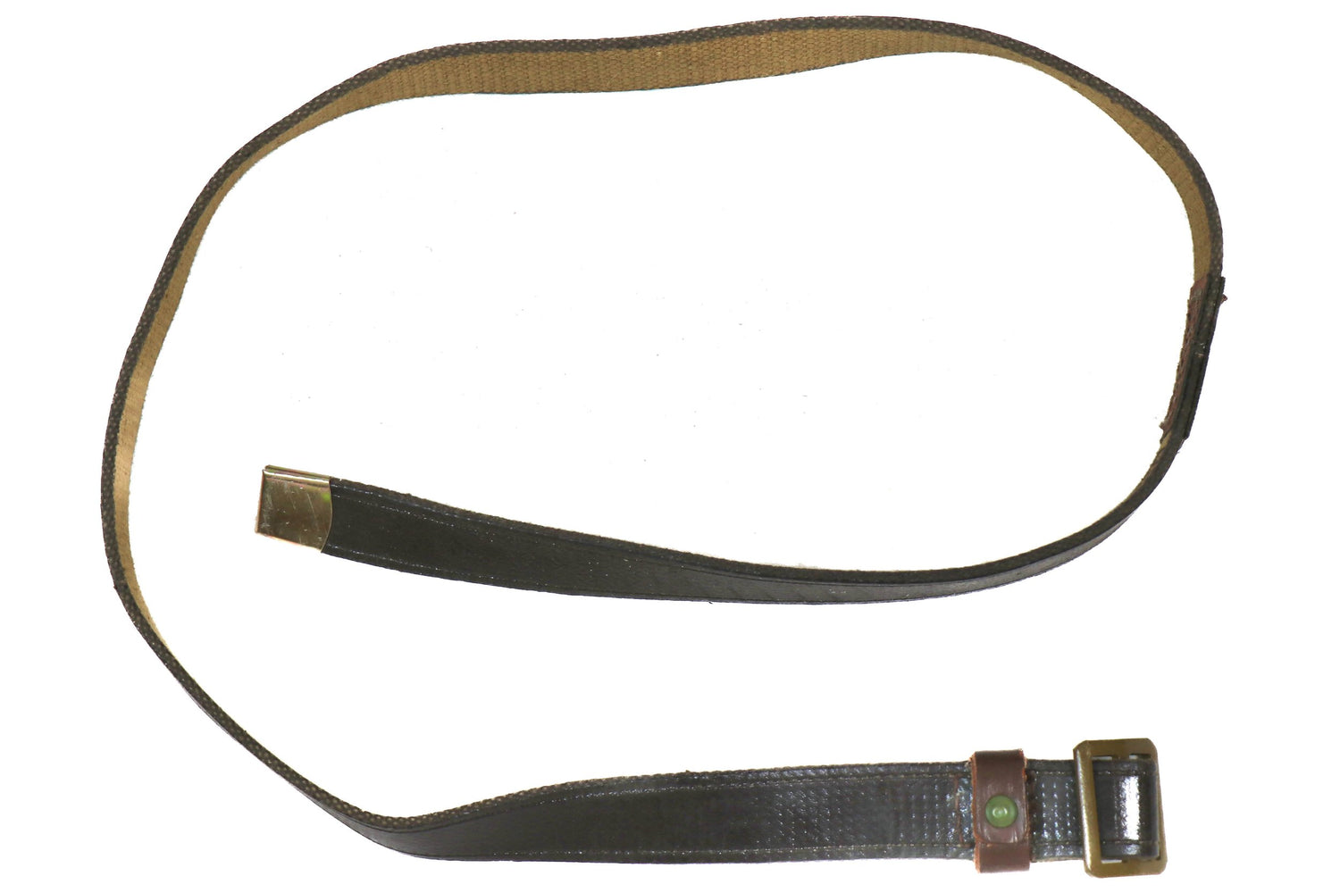 Russian Military Brown Kirza Leather Belt