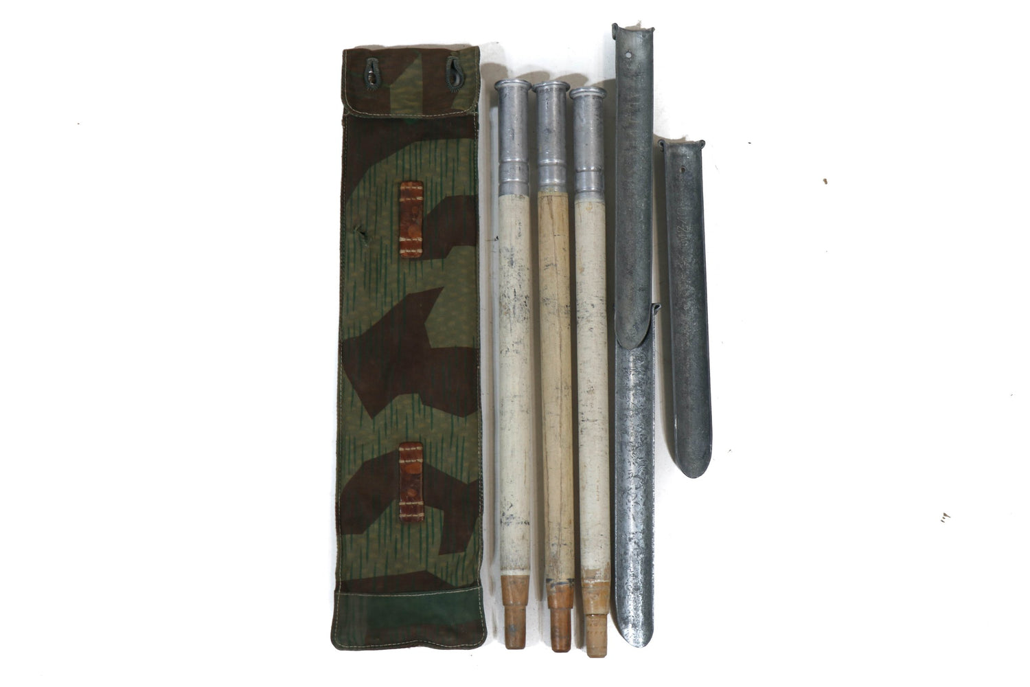 Swiss Splinter Camo Tent Pole & Stake Set