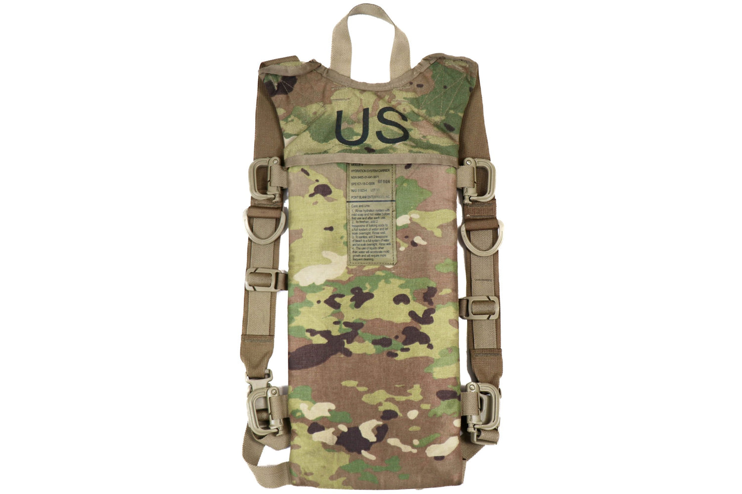 US Army OCP Hydration System Carrier With Bladder