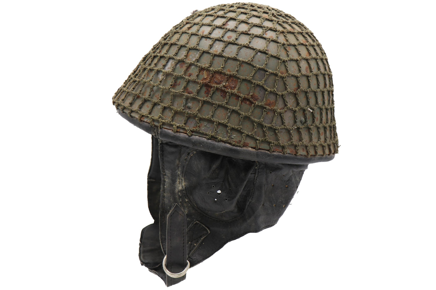 Romanian M73 Paratrooper Helmet with Net