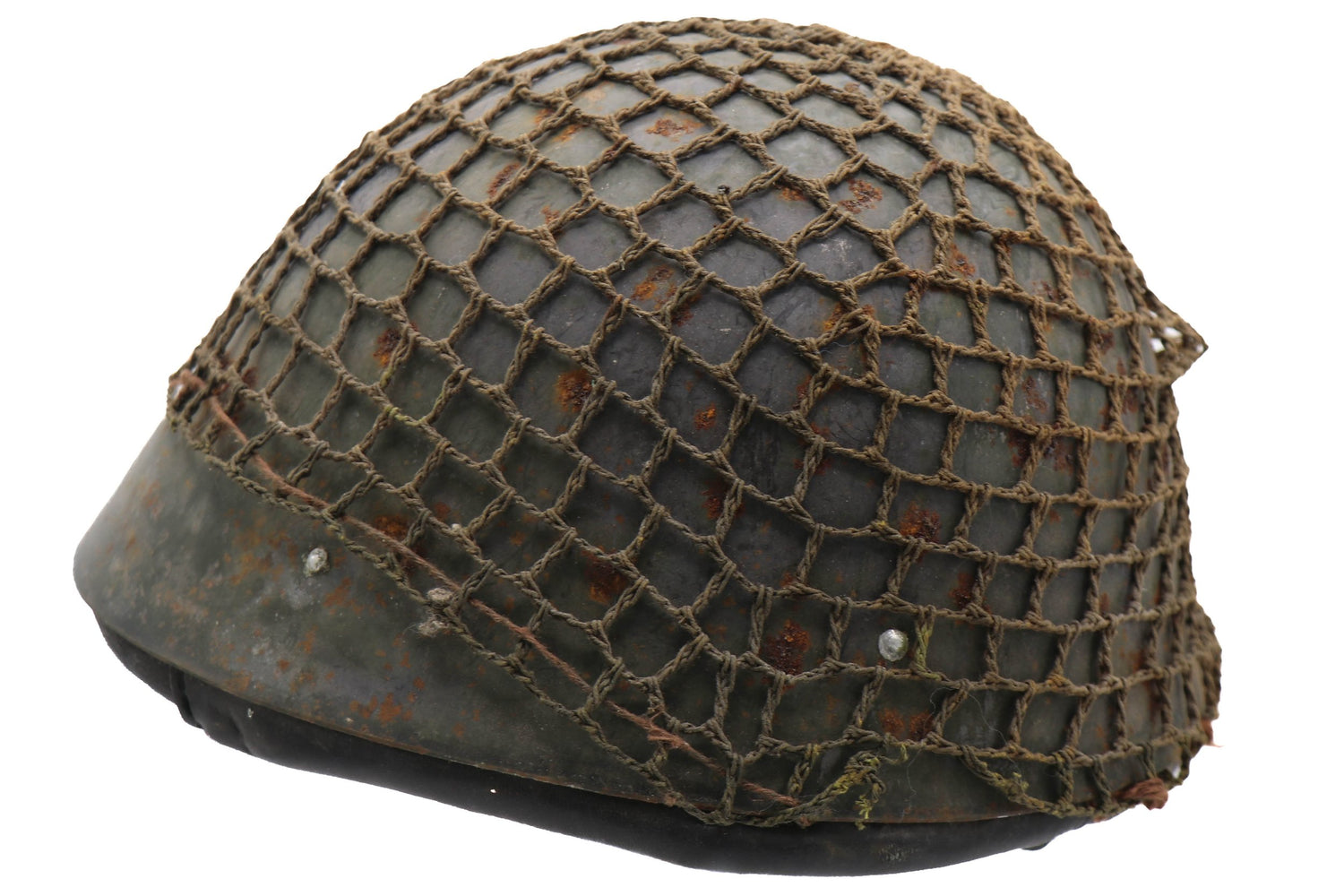 Romanian M73 Paratrooper Helmet with Net