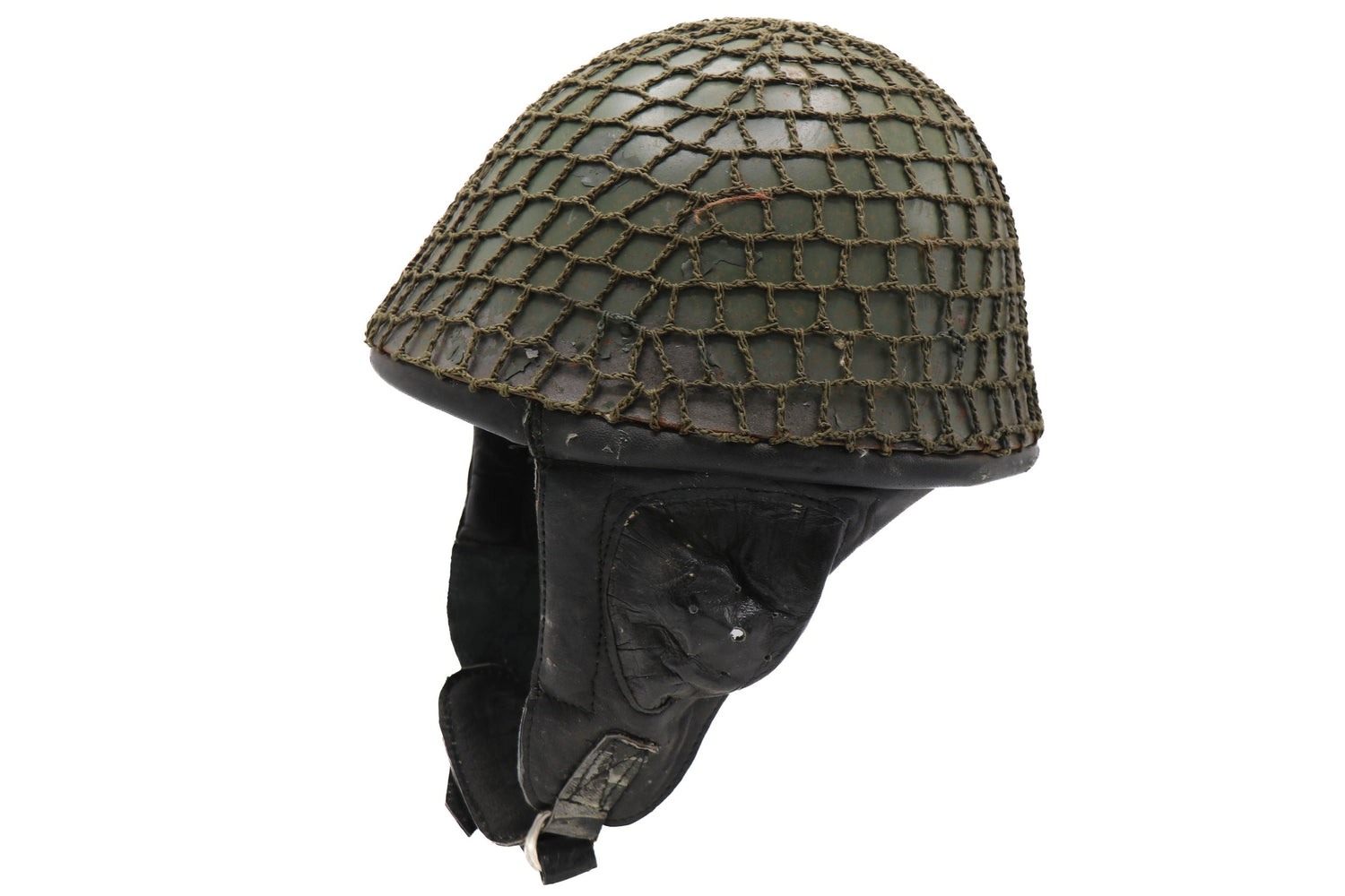 Romanian M73 Paratrooper Helmet with Net