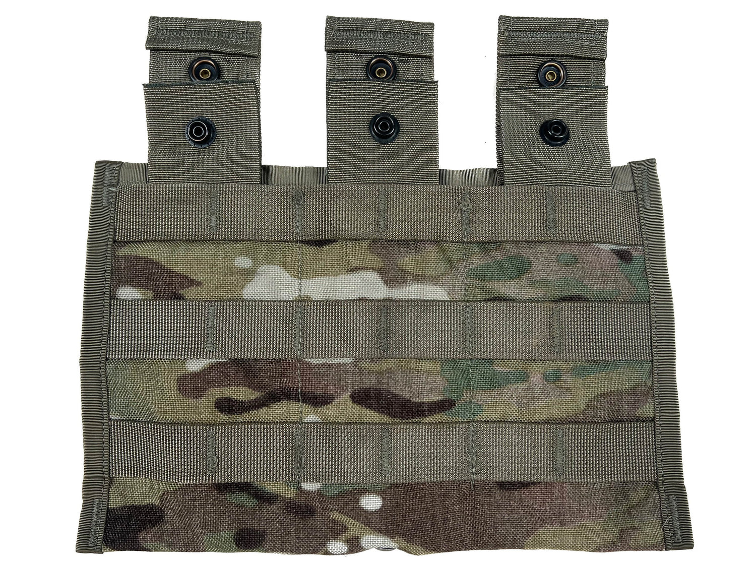 US Army Molle II Multicam M4 Three Mag Pouch