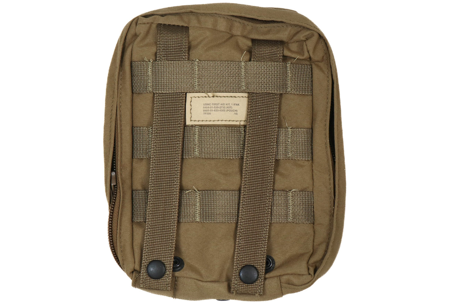 USMC Coyote Zippered 1 IFAK First Aid Kit Pouch