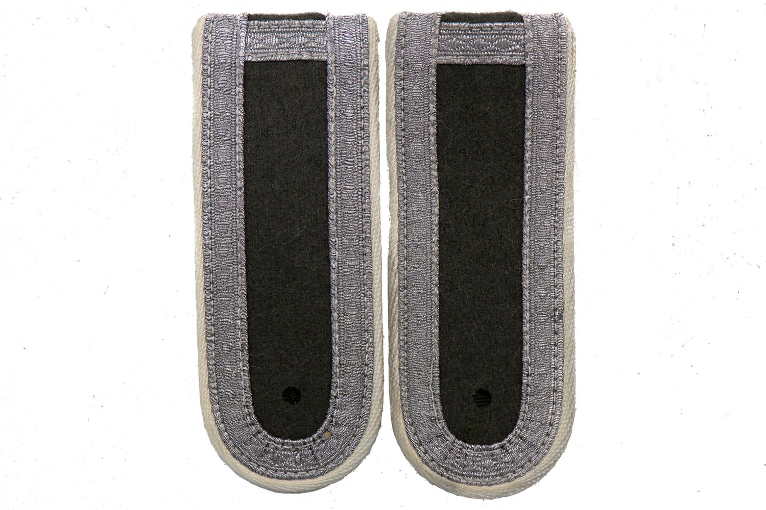 East German NCO Shoulder Board w White Piping