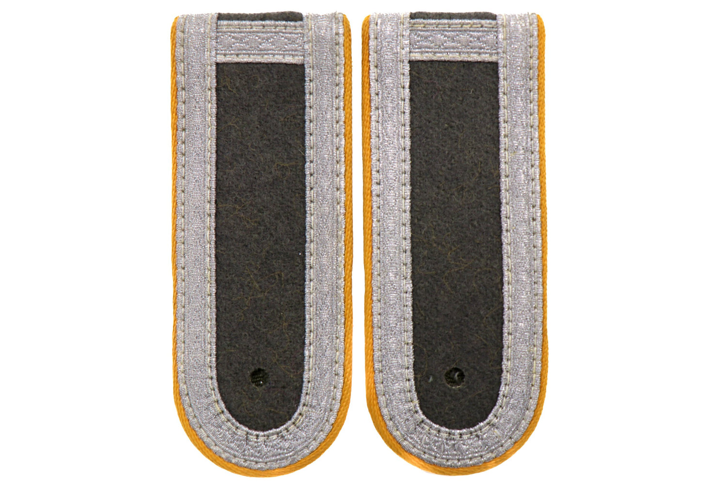 East German NCO Shoulder Board w Yellow Piping