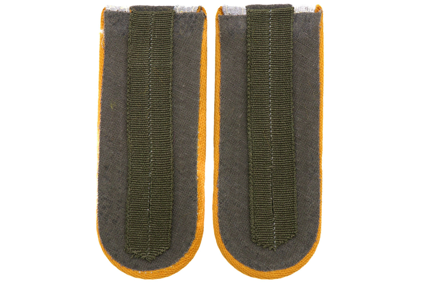 East German NCO Shoulder Board w Yellow Piping