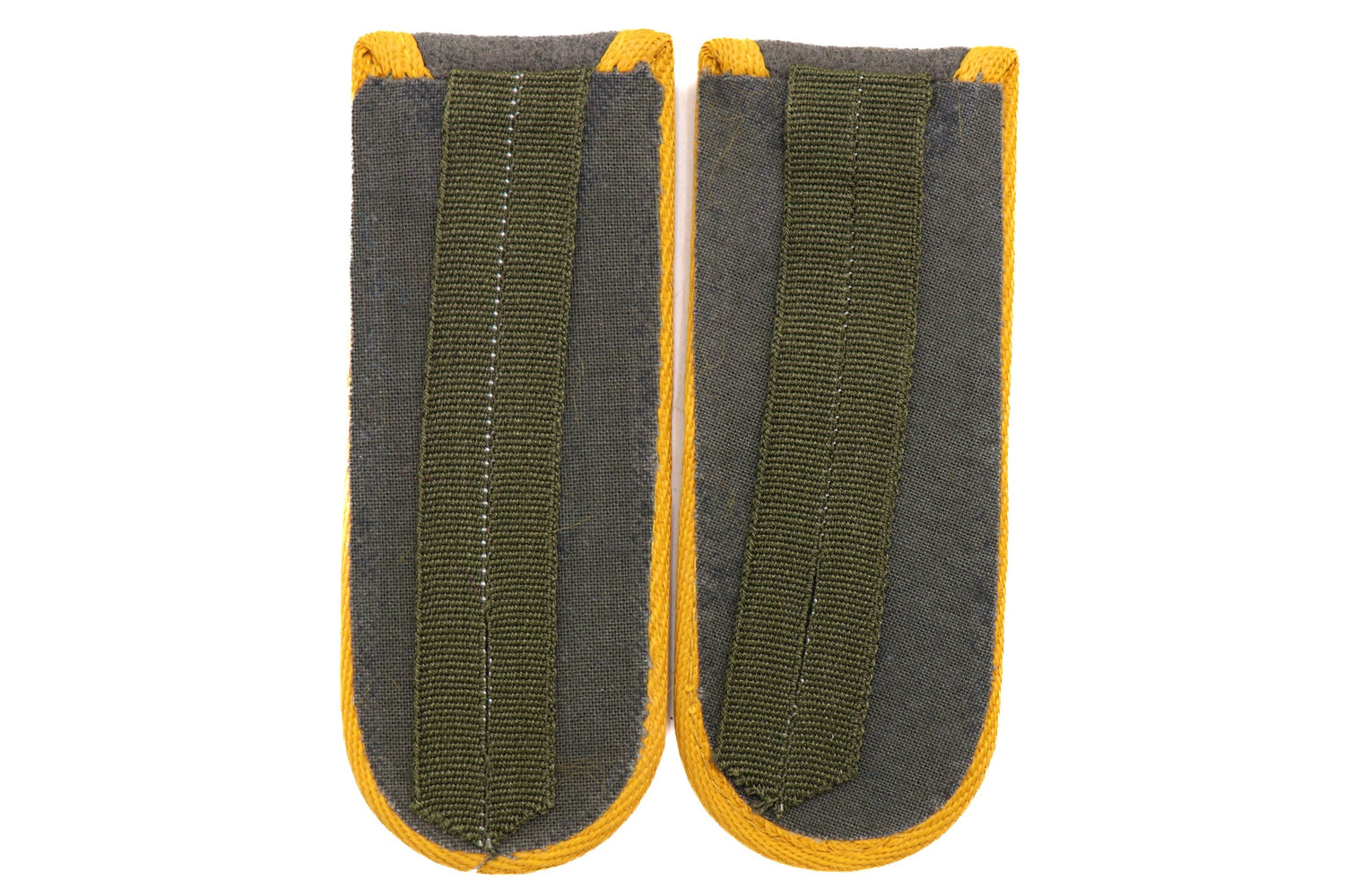 East German NCO Shoulder Board w Yellow Piping