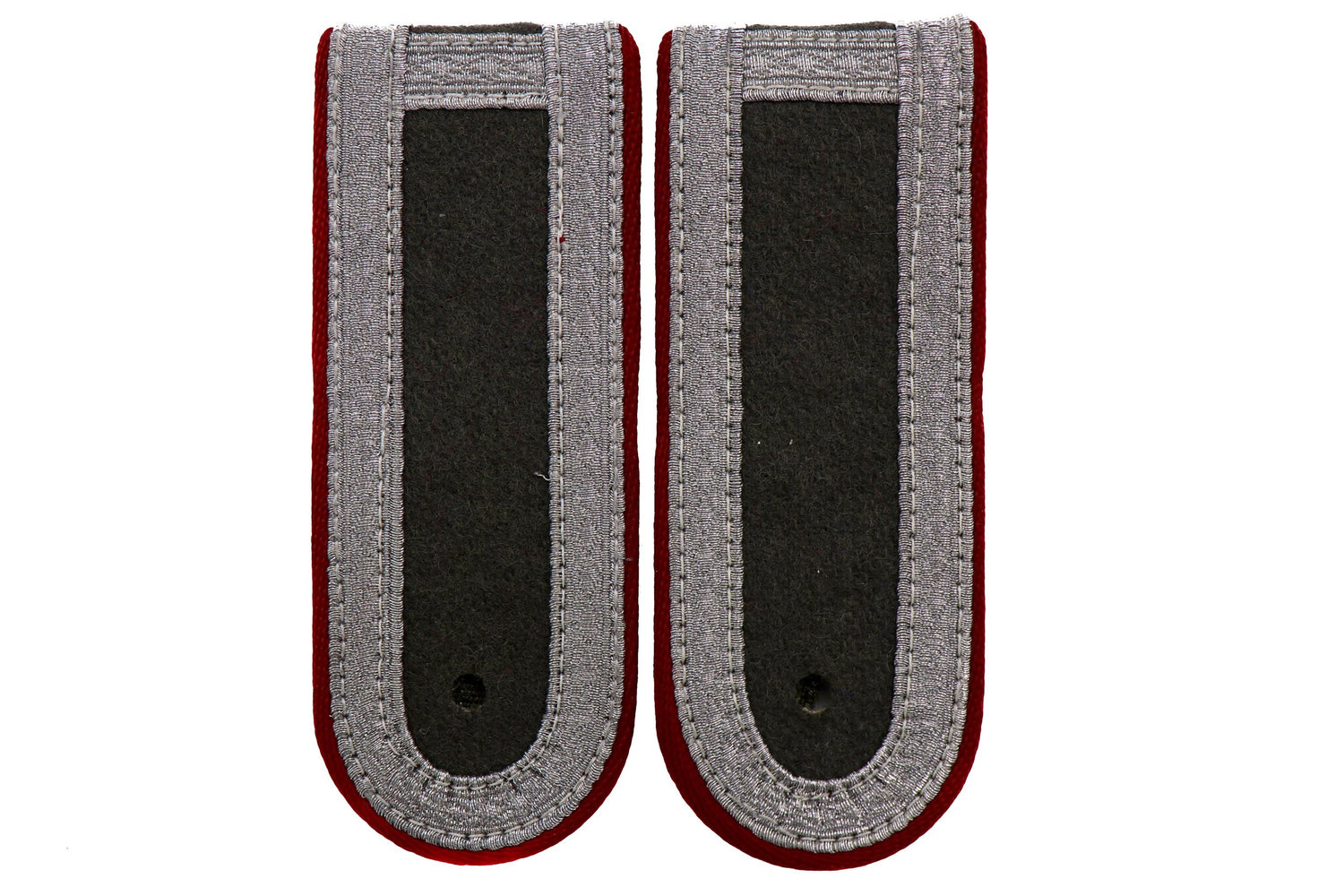 East German NCO Shoulder Board w Red Piping