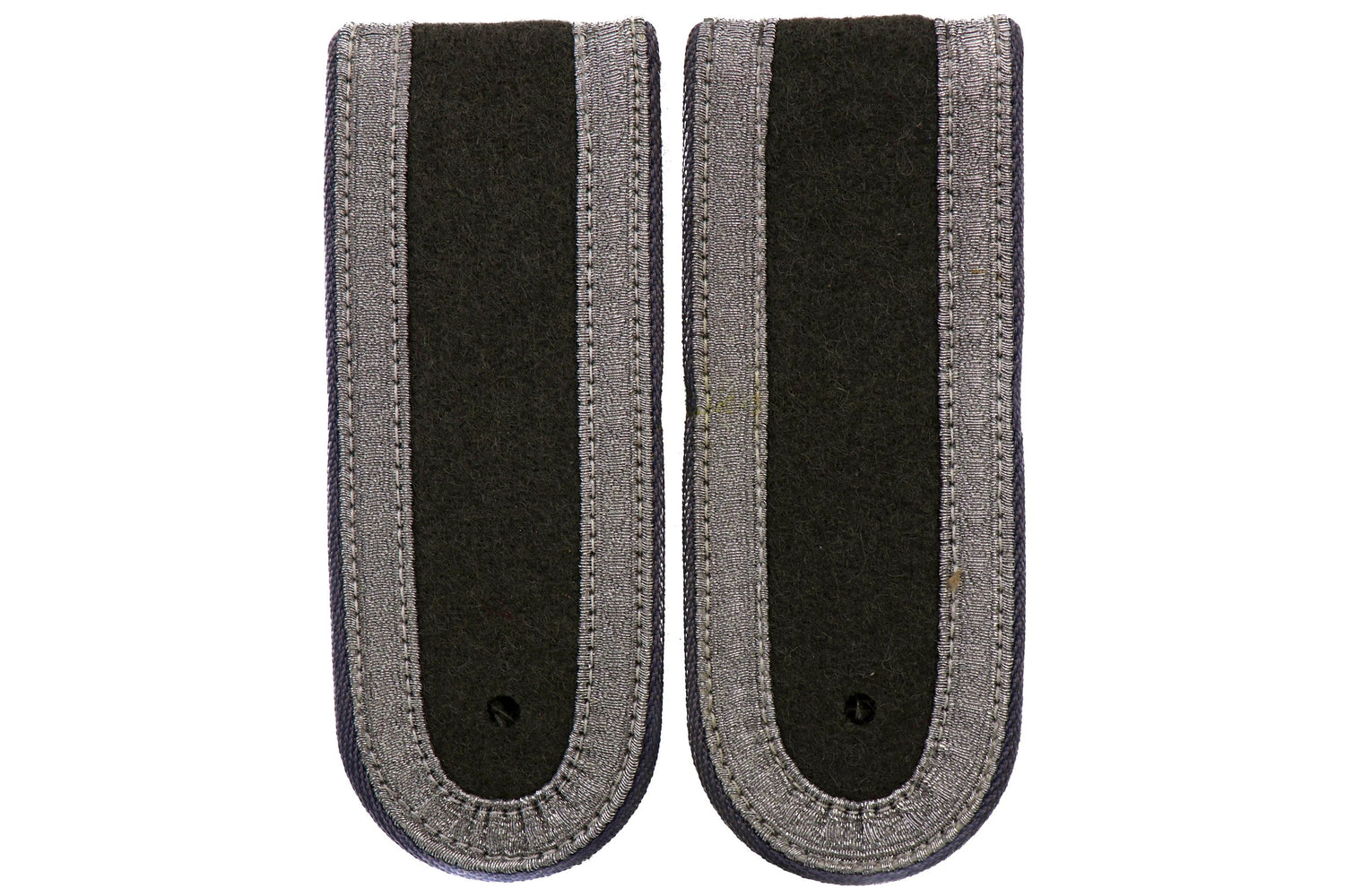 East German NCO Shoulder Board w Grey Piping