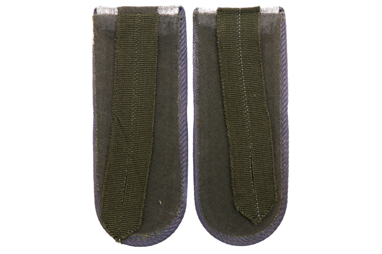 East German NCO Shoulder Board w Grey Piping