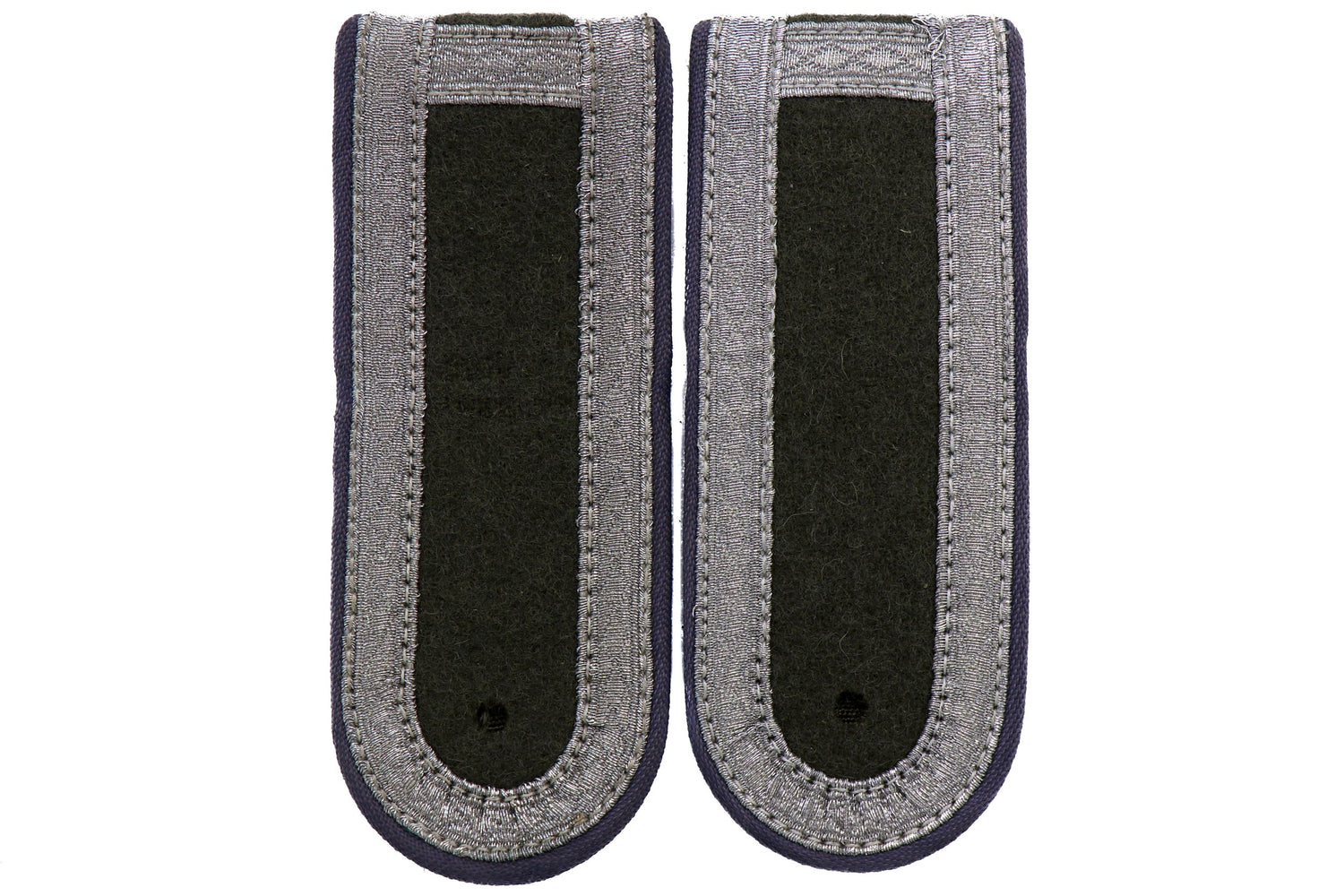 East German NCO Shoulder Board w Grey Piping