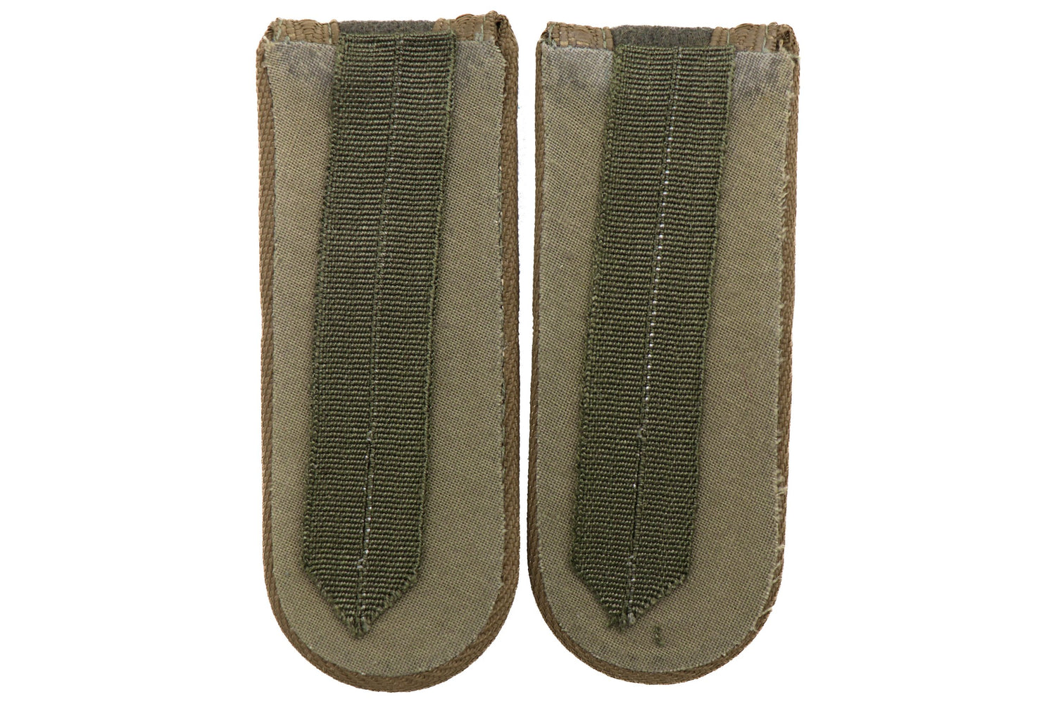 East German NCO Shoulder Board w Tan Piping