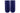 East German NCO Shoulder Board w Blue Piping