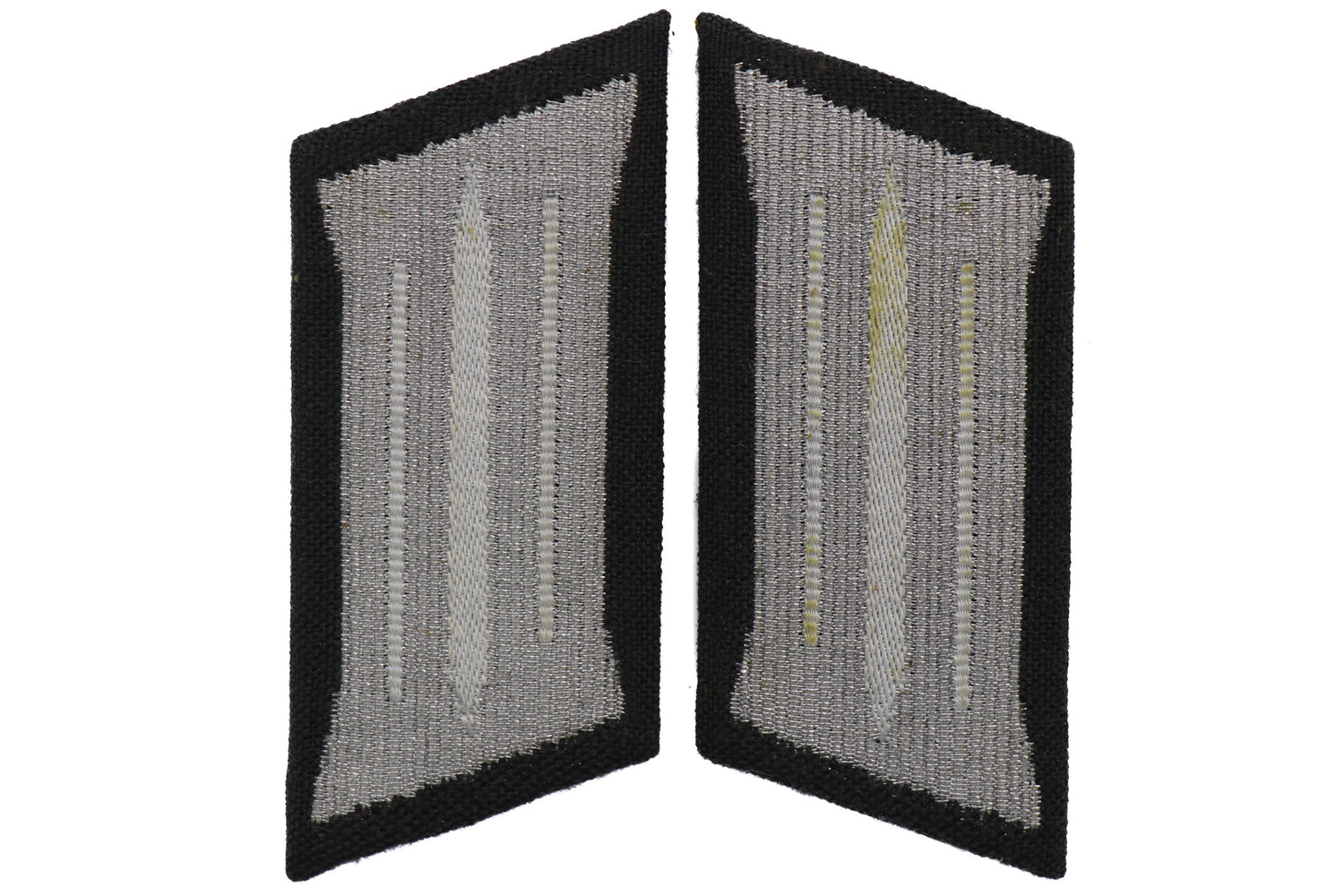 East German Enlisted Collar Tab - White Piping