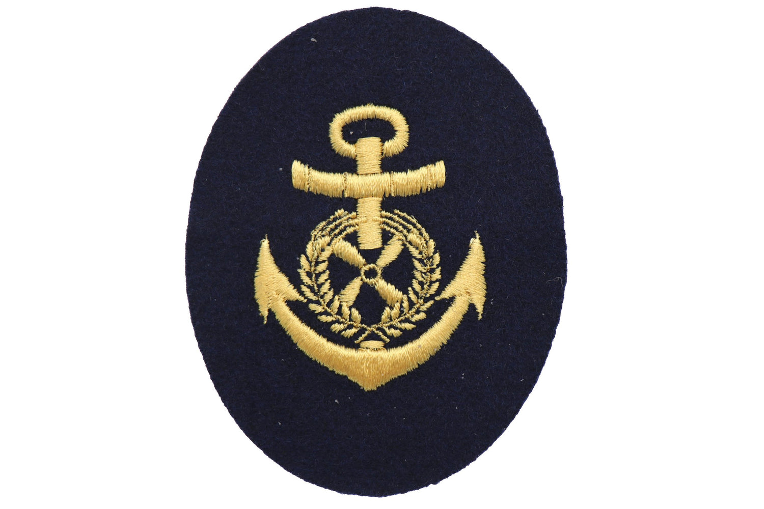 East German Naval Air Services Blue Sleeve Patch