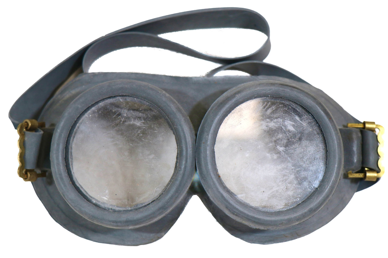 NATO Grey Military Rubber Helmet Goggles