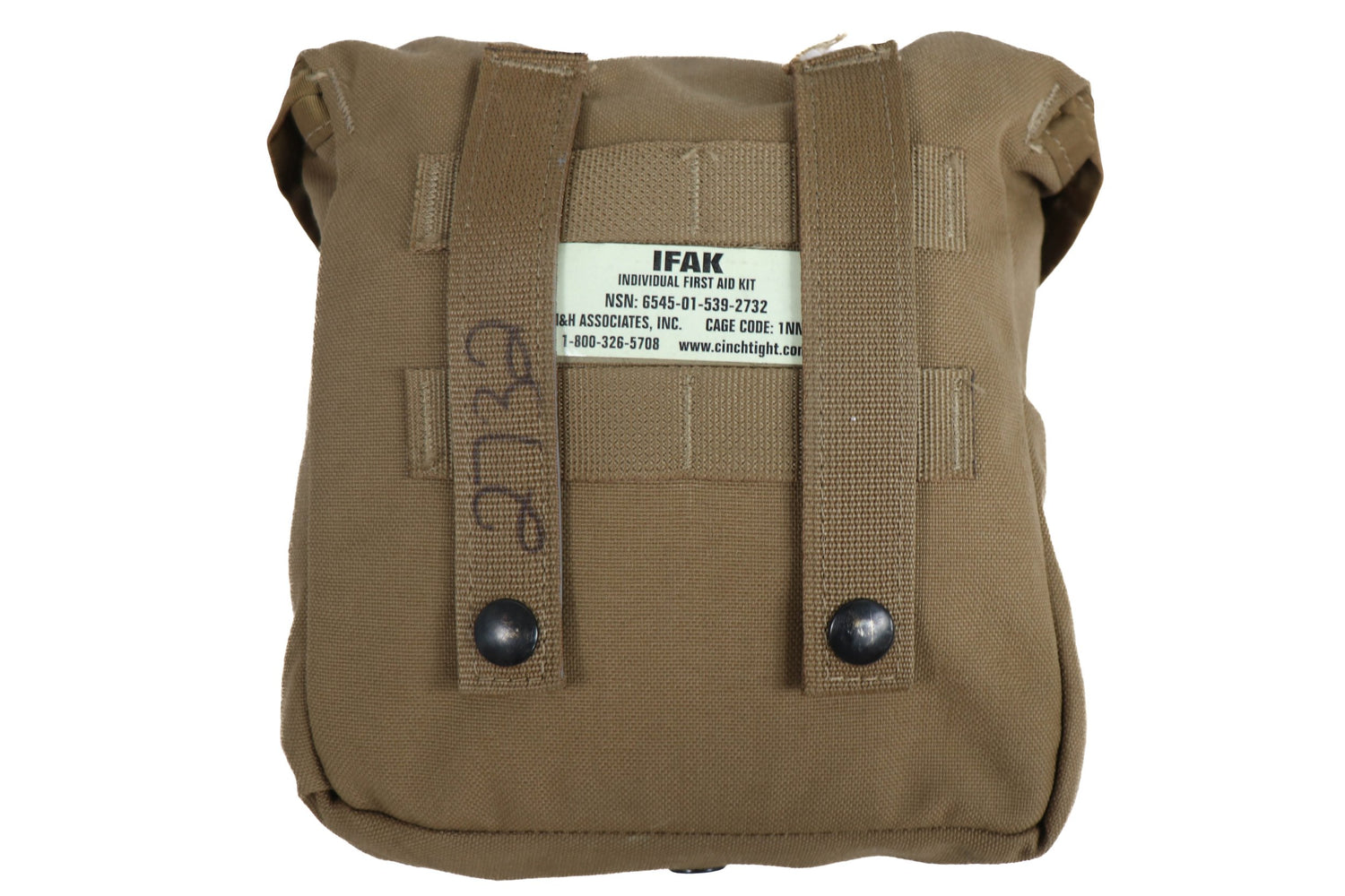 USMC Molle II Coyote First Aid Kit Pouch with Components