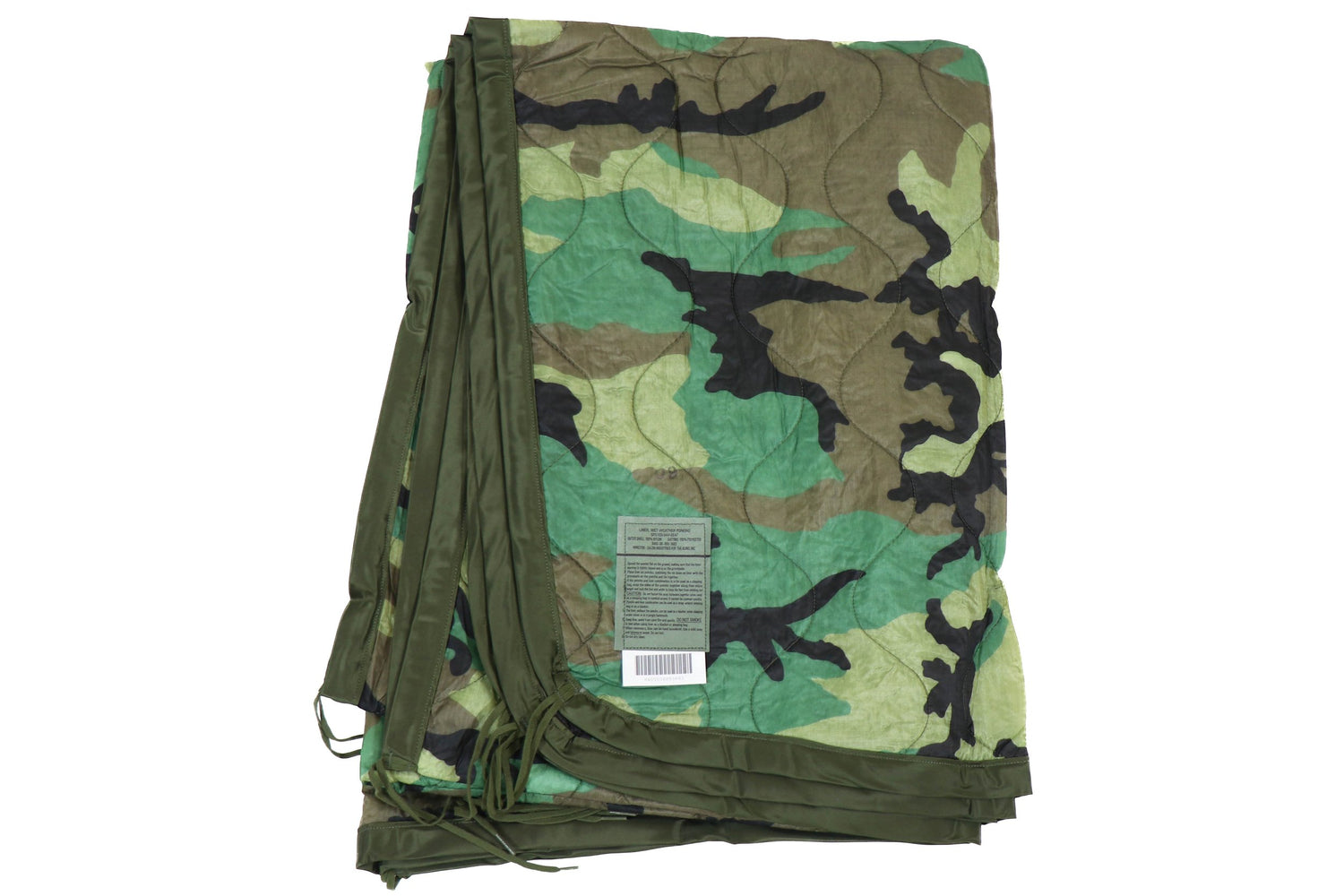 US Army Woodland M81 Poncho Liner Woobie