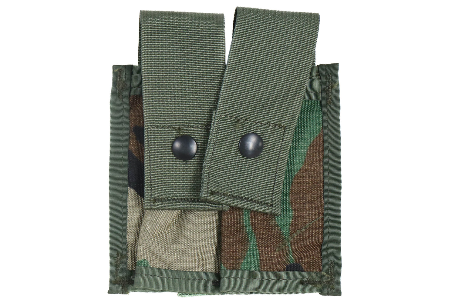 US Army Molle II Woodland M81 40MM Pyrotechnic Double Pouch