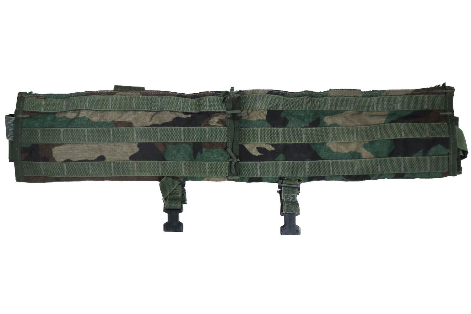 Modified US Army Woodland M81 BDU Molle II Fighting Load Carrier Vest