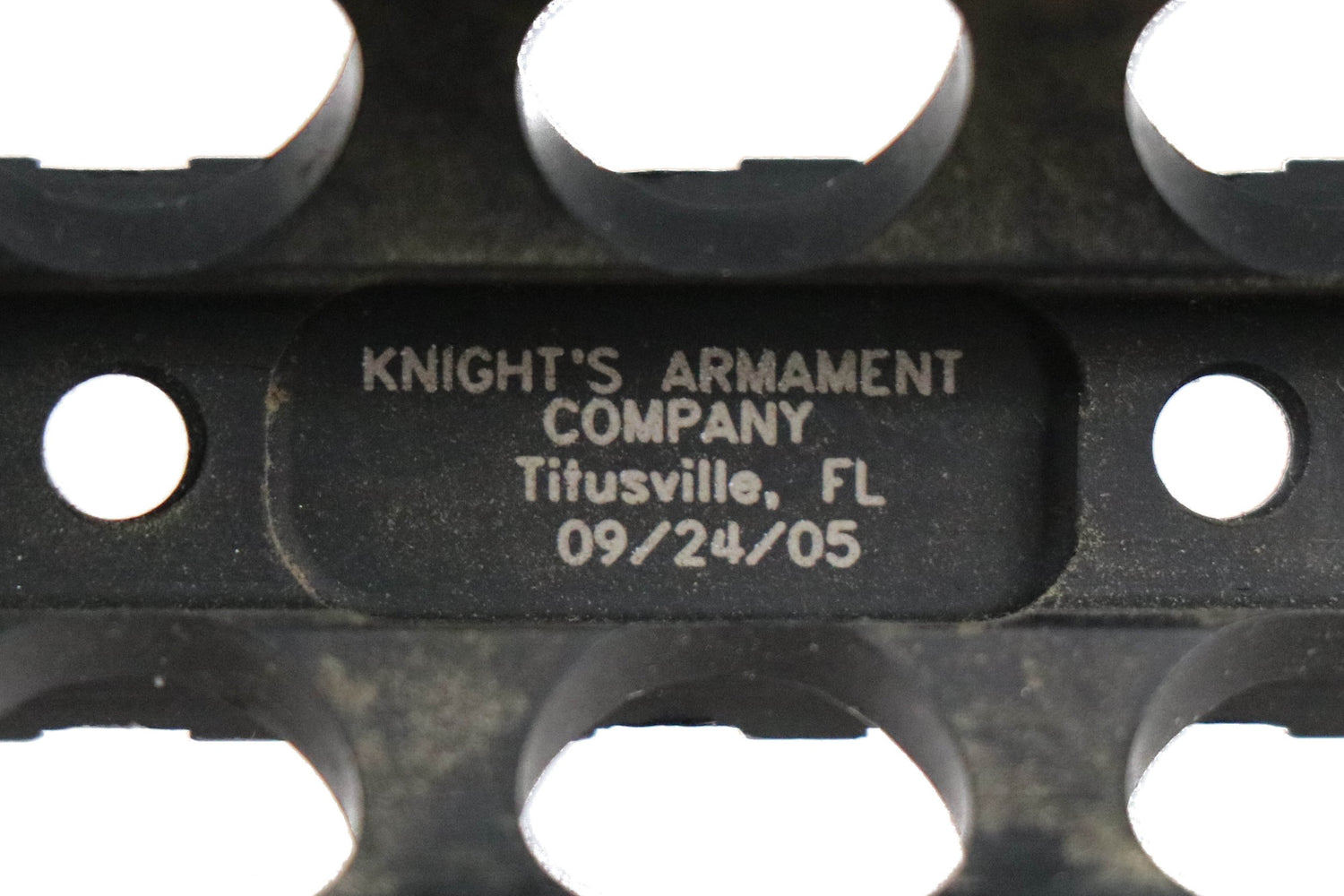 US Military Knights Armament KAC Forend Picatinny Rail Top Adapter System