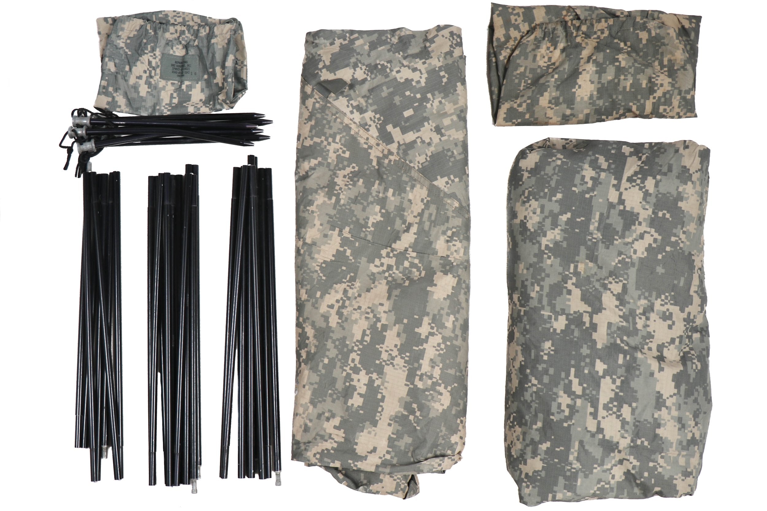 Ics Box Army US Army UCP Universal Improved Combat Shelter ICS Tent – Gear Rack