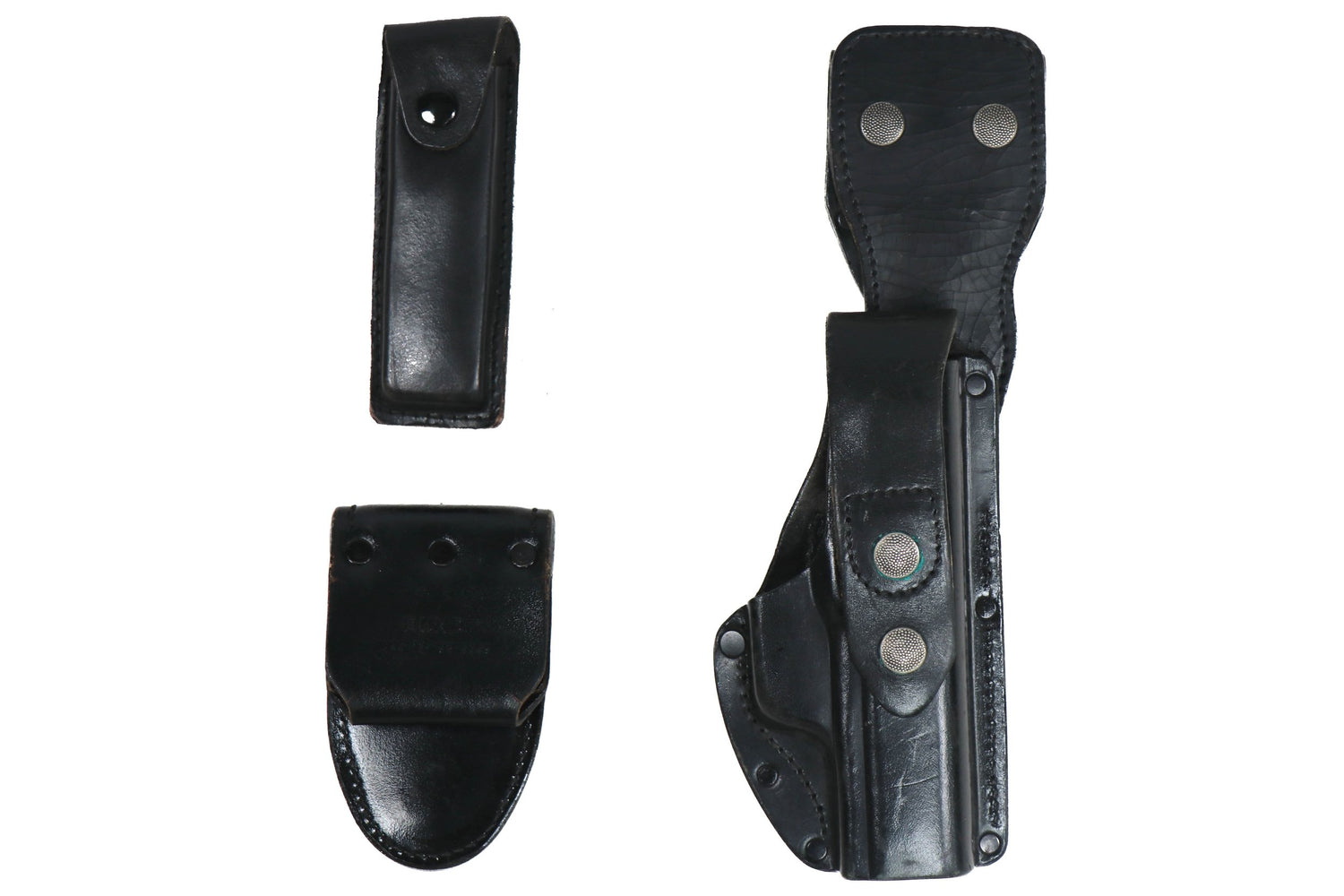 German P7 Leather Holster with Pouch