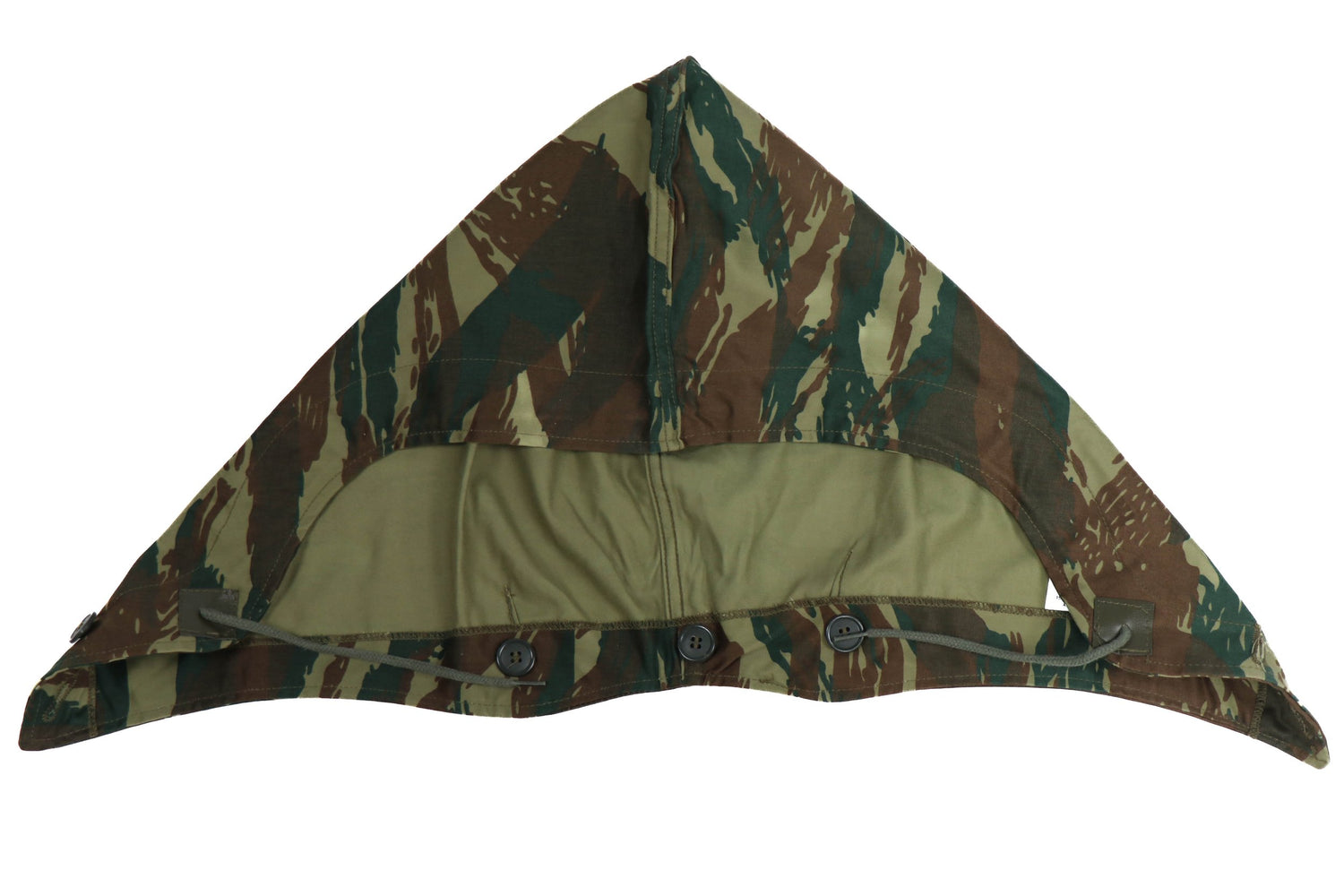 Greek Lizard Camo Parka Hood