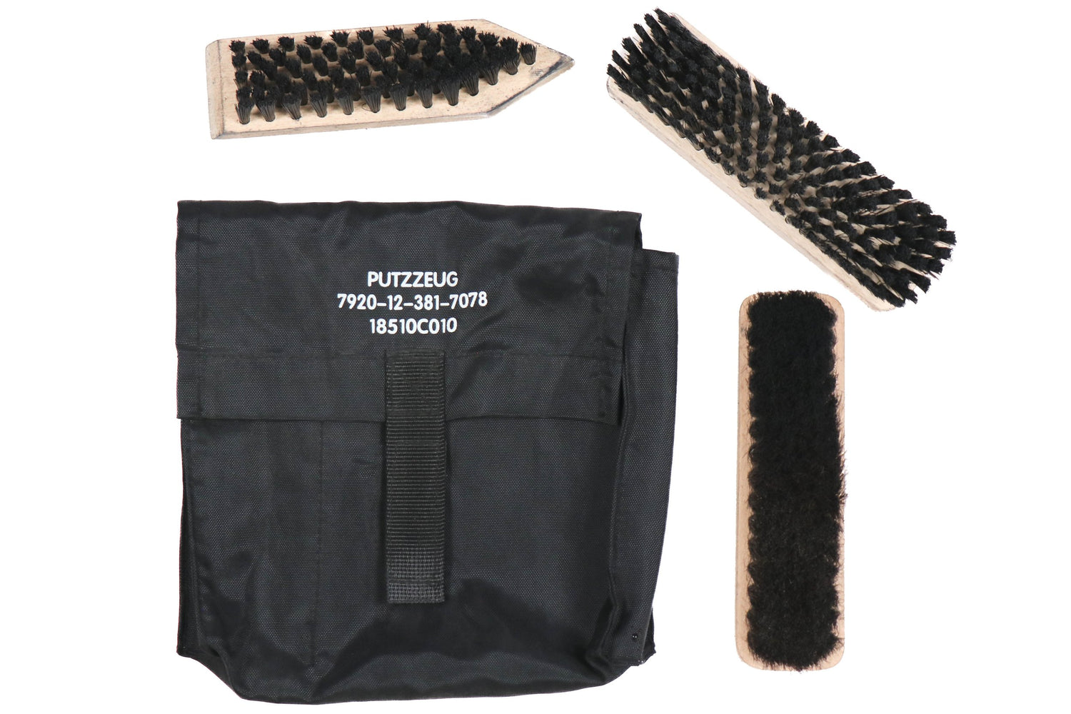 German Black Bundeswehr Boot Cleaning Kit