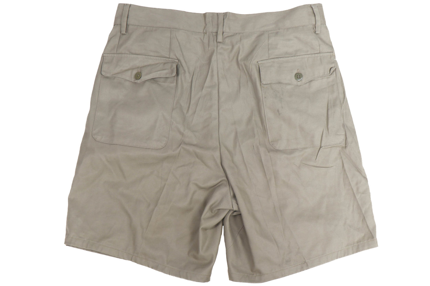 Italian Tropical Khaki Shorts