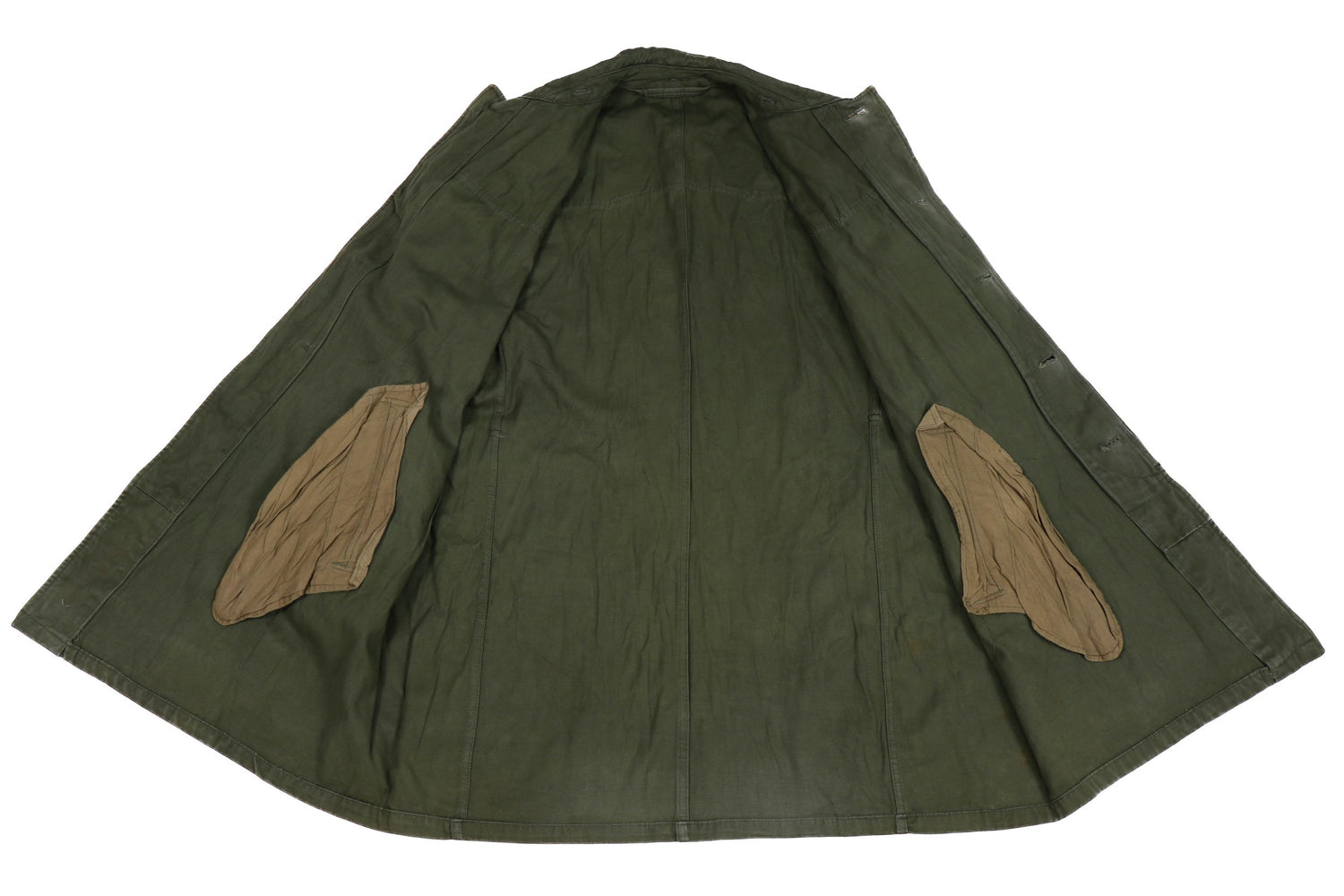 Hungarian OD Green Winter Field Parka