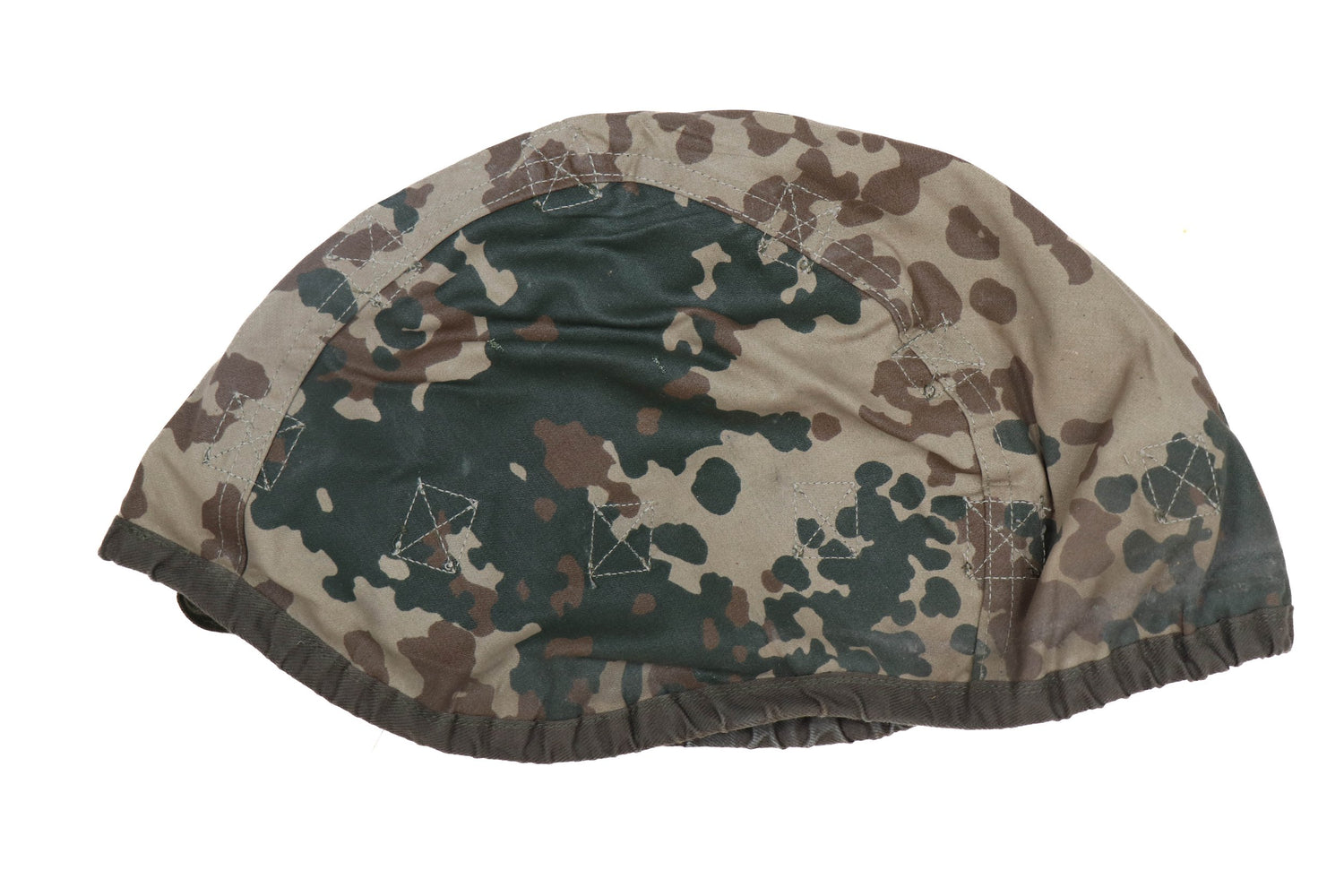 German Bundeswehr Tropical Flecktarn Helmet Cover with Net