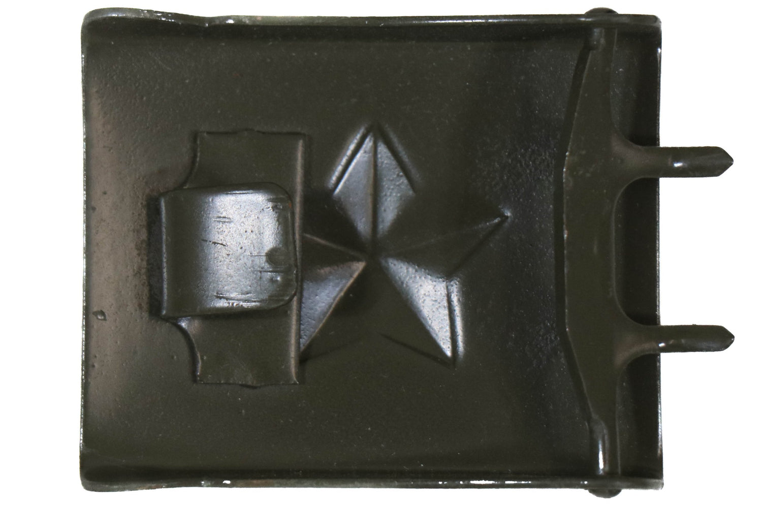 Czech Army Leather Belt and Buckle