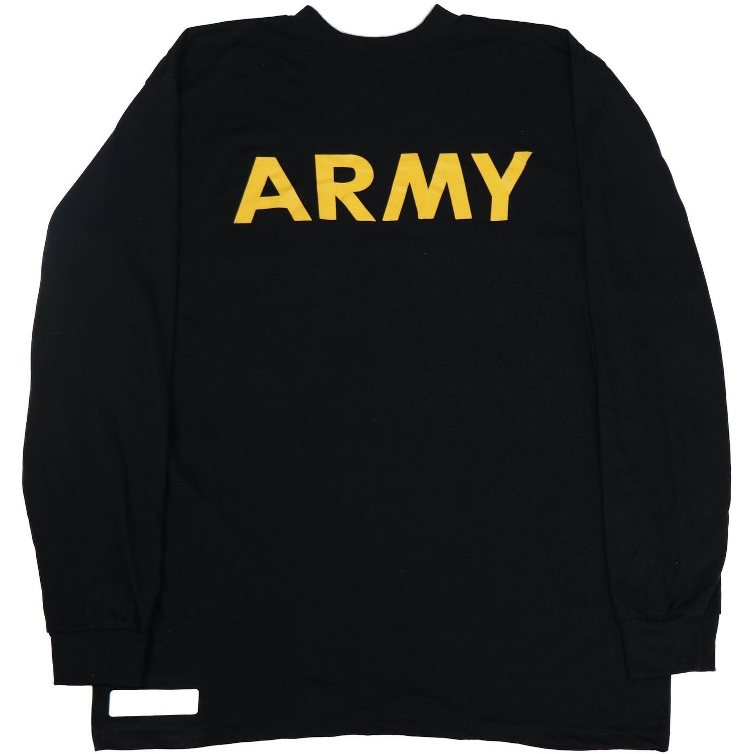 US Army APFU Black and Gold PT Long Sleeve Shirt