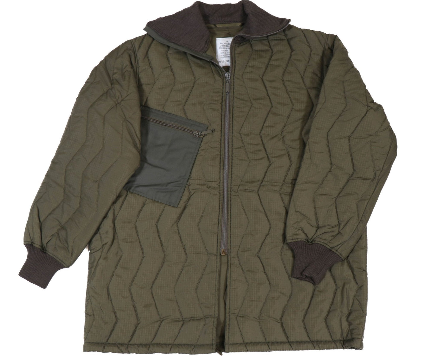 German Bundeswehr Quilted Cold Weather Parka Liner