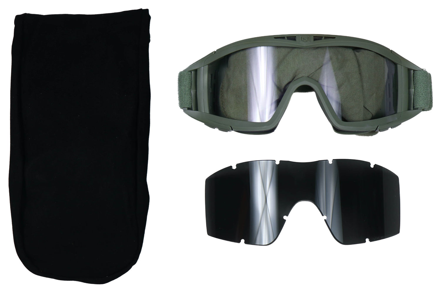 Revision Foliage Green ESS Helmet Goggles