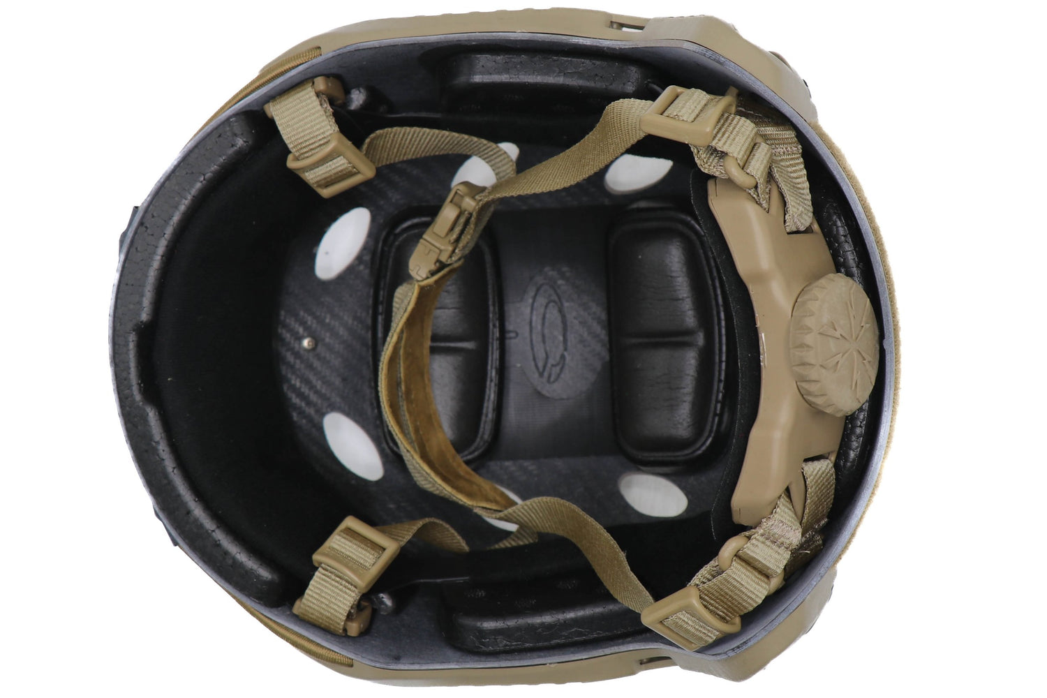 Medium Ops-Core Tan Carbon High Cut Helmet