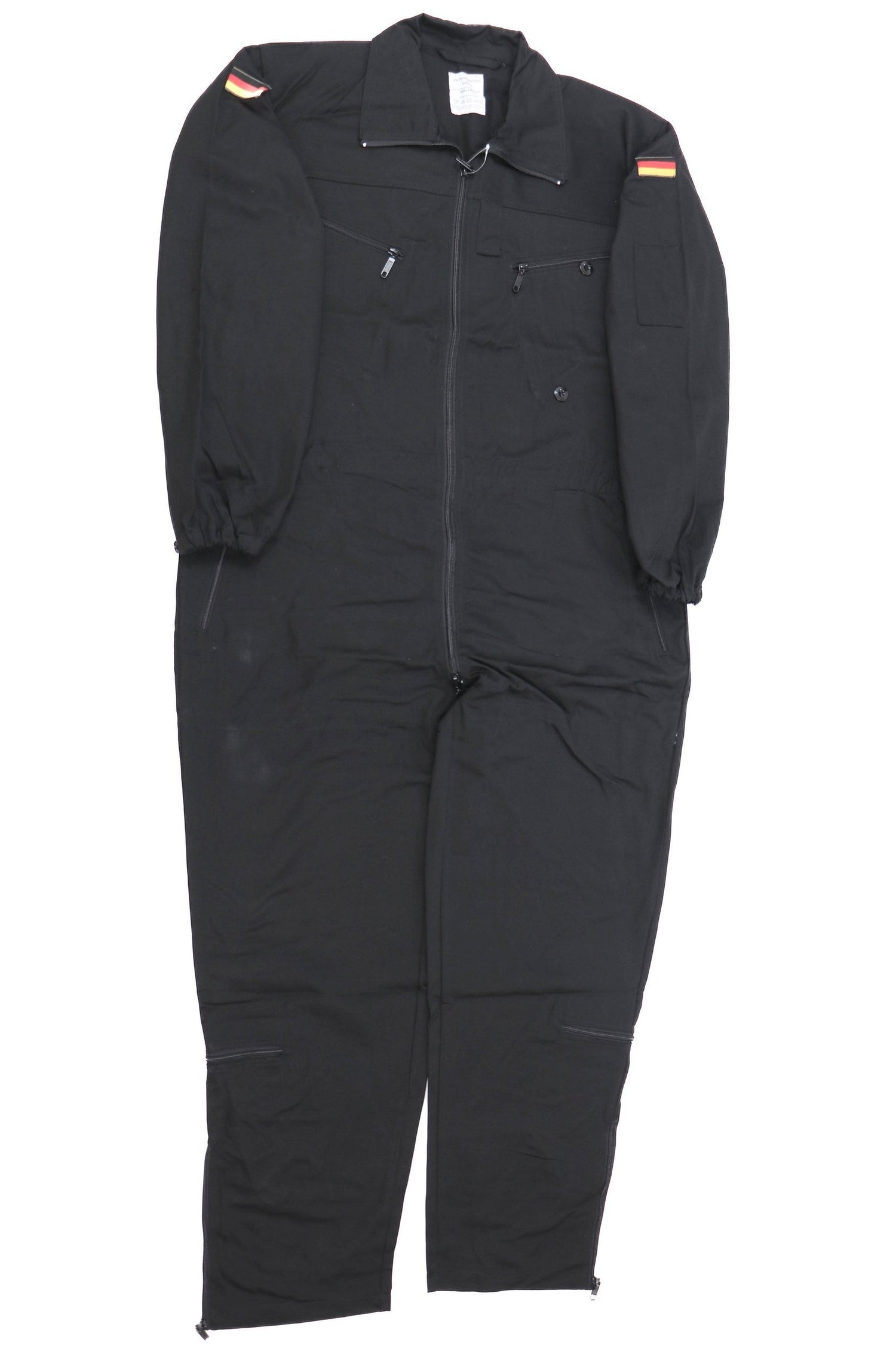 German Bundeswehr Mil-Tec Black Tanker Coveralls