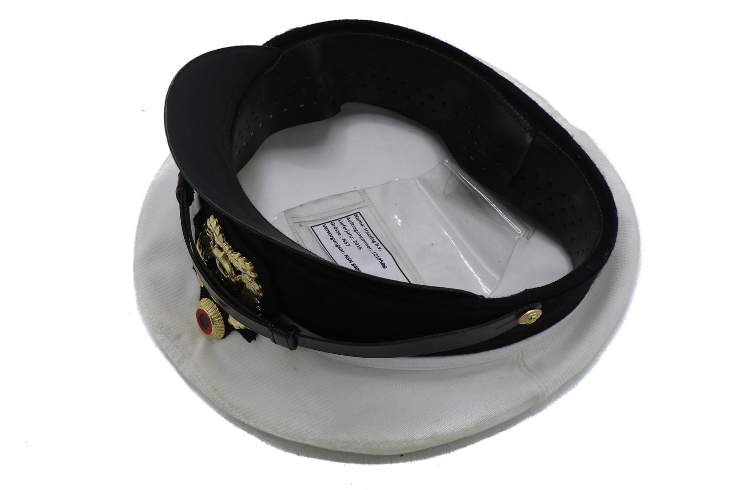 German Kriegsmarine Naval Officers Peaked Visor Cap